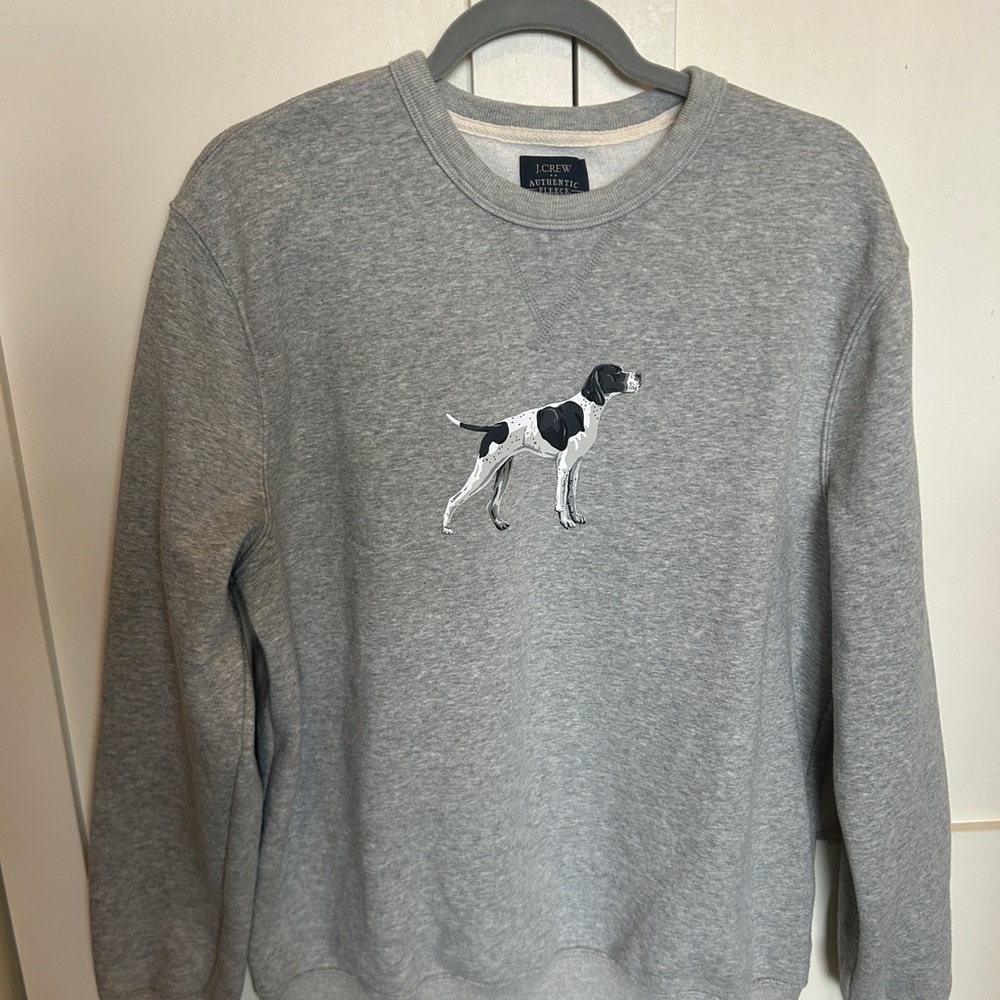 J. Crew Authentic Fleece Pointer Crewneck